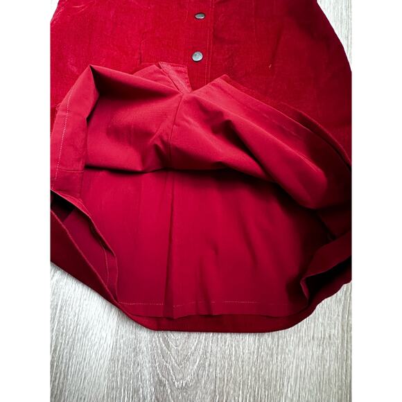 Gianni Bini|DRS Lara Corduroy Dress|Red Spice|NWT|SZ 8 - Picture 7 of 9